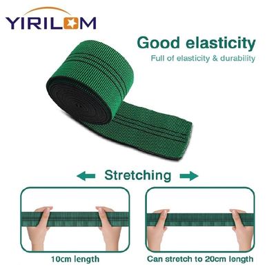 Premium 50mm chiều rộng cao độ đàn hồi Polypropylene cao su hỗn hợp ghế sofa Webbing cho đồ nội thất