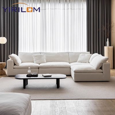 Giá tốt Ghế sofa nén mô-đun Morden Cloud, sofa cong kiểu Bắc Âu, đồ nội thất phòng chờ mô-đun, sofa mô-đun nén sang trọng trực tuyến