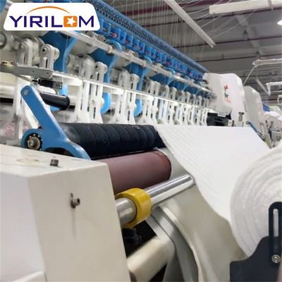 Polyester nệm quilting Jacquard giường quilting vải đan