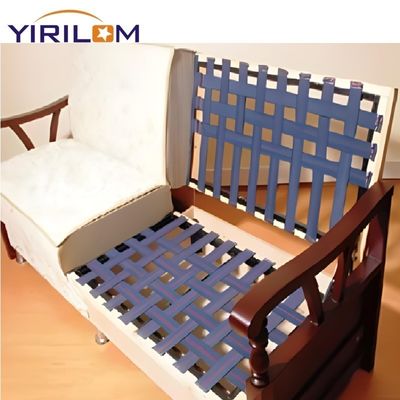 Tùy chỉnh 5cm chiều rộng ghế sofa màu xanh lá cây Elastic Webbing Stretch Latex Band