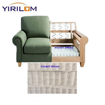 Sợi thép carbon cao với đường kính 1,8-2,3 mm Pocket Coil Spring Unit cho gối đồ nội thất ghế sofa