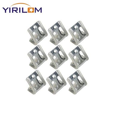 4 lỗ kim loại nhựa Zig Zag Spring clip để cố định Grapa De Resorte Para Sofa giường Spring clip