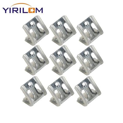 4 lỗ kim loại nhựa Zig Zag Spring clip để cố định Grapa De Resorte Para Sofa giường Spring clip