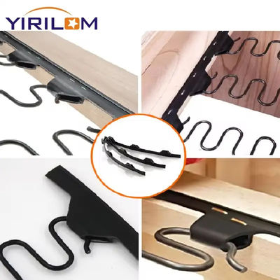 Dải kẹp cố định bằng nhựa Nylon và PP bền, khoảng cách nút 12cm, chiều dài 200m cho lò xo ziczac ghế sofa