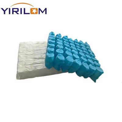 Tùy chỉnh màu trắng hoặc xanh 1.8 mm đường kính sợi Elastic Pocket Spring Coils cho gối ghế sofa