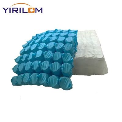 Tùy chỉnh màu trắng hoặc xanh 1.8 mm đường kính sợi Elastic Pocket Spring Coils cho gối ghế sofa