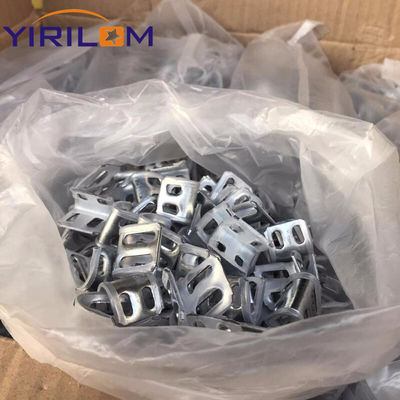 Ứng dụng ghế sofa Chất phụ kiện hạng nặng có lớp kẽm 4 lỗ Vụ treo suối để gắn chặt các suối hình rắn