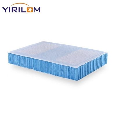 Nệm màu trắng với cuộn túi mùa xuân bền cho đồ nội thất gia đình