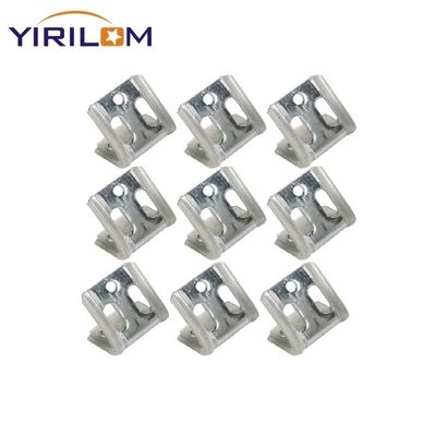 4-Hole Zinc phủ sofa Spring clip với một nửa vỏ nhựa để sửa đồ nội thất