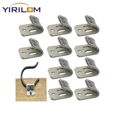 4 lỗ bọc kẽm ghế sofa Spring Clip nửa nhựa được bao phủ cho bọc thảm Zigzag Nozag Clip