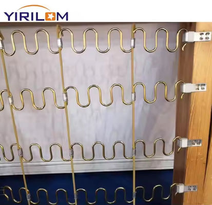 Sofa 4 lỗ kim loại Zigzag Spring Clip cho phụ kiện phần cứng