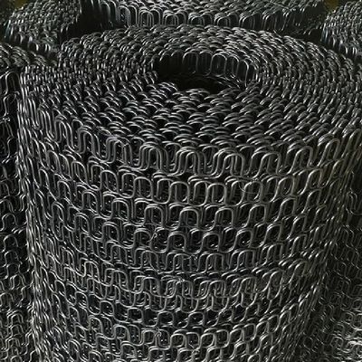 4-8 cuộn Rolling Zigzag ghế sofa mùa xuân đen Zigzag mùa xuân