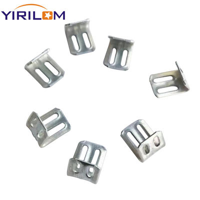4-Hole Zinc phủ sofa Spring Clip nửa nhựa phủ đồ nội thất Spring Clamp để sửa sofa