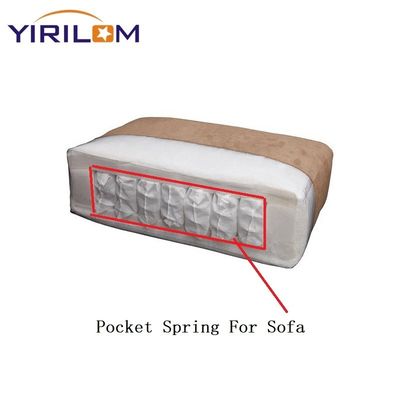 Đơn vị hóa kích thước ghế sofa xuân túi với dây thép carbon cao để giảm tiếng ồn trong gối ghế sofa