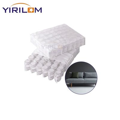 Lò xo túi bọc thép carbon cao cho ghế sofa với đường kính dây 1.0mm-2.3mm và kích thước tùy chỉnh cho đệm ghế sofa