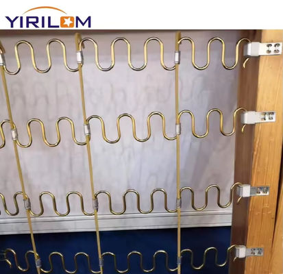 Phụ kiện đồ nội thất OEM 2.0mm Spring Wire Paper Fixing Wire cho ghế sofa Zig Zag Spring