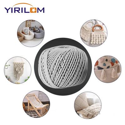 Nhà máy trực tiếp cung cấp màu sắc tự nhiên đóng gói vải vải bông vải vải vải và dây thừng