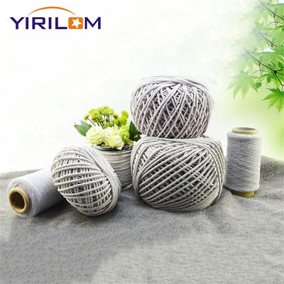 Trung Quốc hàng vật liệu nhà sản xuất Cotton dây thừng tùy chỉnh 3mm dày màu xám tự nhiên thủ công dây thừng bông