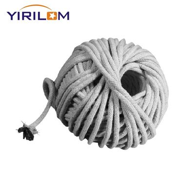 Trung Quốc hàng vật liệu nhà sản xuất Cotton dây thừng tùy chỉnh 3mm dày màu xám tự nhiên thủ công dây thừng bông