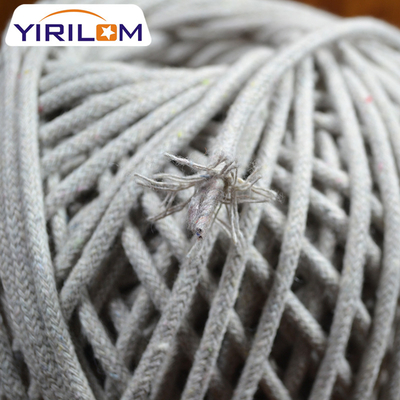 Nhà máy bán buôn mượt mà và không có nút 4 5 6mm Rolling Edge Strip Cotton Rope cho cạnh ghế sofa