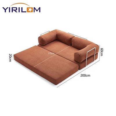 Cao chất lượng ghế sofa giường đa chức năng gấp ghế sofa thiết lập Sponge Teak nén phòng khách