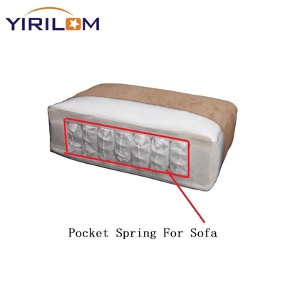 Đồ sofa theo yêu cầu Pocket Spring 8cm-25cm Sợi thép carbon cao