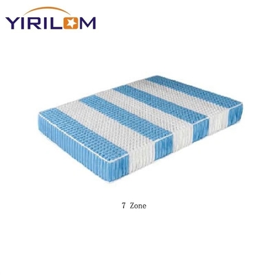 King Size Pocket Spring Mattress Unit 1.8mm Sợi thép 5.5 vòng