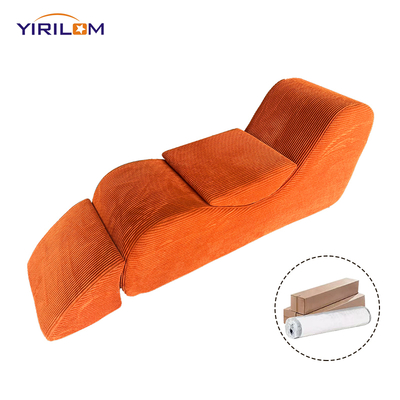 Ghế sofa nén 170x51x70cm Bọt biển Mút xốp Ghế sofa góc