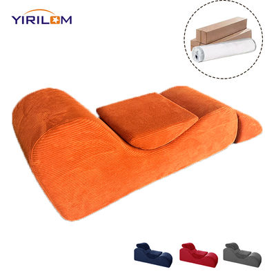 Gói cuộn nén chân không Ghế sofa lười có thể gập lại đơn giản Ghế sofa Tatami giải trí có thể gập lại Phòng khách gia đình Ghế dài có thể thu vào
