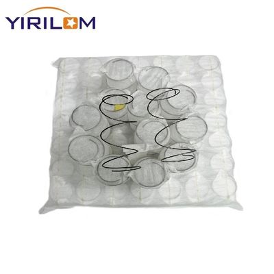 Đơn vị bồn ghế sofa vải trắng tùy chỉnh với hình dạng hình trụ và thiết kế cuộn nén