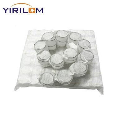 Đơn vị bồn ghế sofa vải trắng tùy chỉnh với hình dạng hình trụ và thiết kế cuộn nén