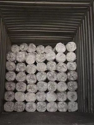 High Carbon Steel Wire Sofa Pocket Spring Unit with 65-100g/㎡ Woven Fabric and Customized Size