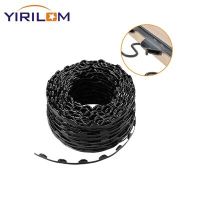 Thanh kẹp nhựa dài 500m tùy chỉnh cho lò xo ziczac với kẹp được đặt sẵn và chất liệu PP hoặc Nylon bền