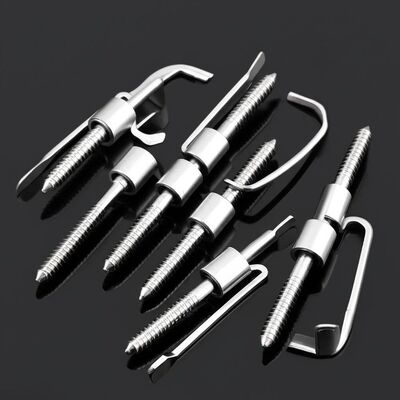 Móc cân bằng bằng thép carbon cao và kẹp cố định lò xo với đường kính 1.5mm và chiều dài 97mm cho lò xo ghế sofa