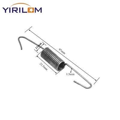 Móc cân bằng dây thép cacbon cao với đường kính 1.5mm và chiều dài 97mm để cố định lò xo ziczac