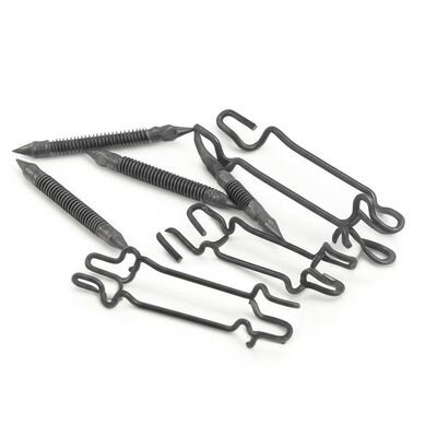 4-Hole Zinc phủ sofa Spring clip với một nửa vỏ nhựa để sửa đồ nội thất