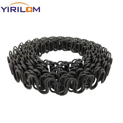 Giá tốt Đơn vị hóa kích thước 3.6mm thép sợi sơn đen Zigzag mùa xuân cho đồ nội thất ghế sofa trực tuyến