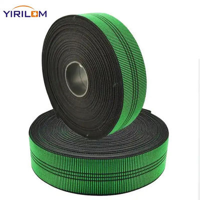 Vải sofa màu cao độ đàn hồi đồ nội thất Vải dây đai polyester