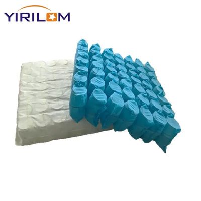 Lò xo túi bán buôn tại nhà máy cho ghế sofa với dây thép carbon cao và chiều cao lò xo 6-8 inch trong vải không dệt