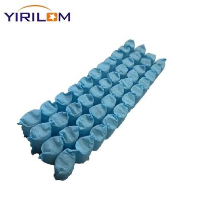 Tùy chỉnh Coil Count Sofa Pocket Spring với đường kính 1.0mm-2.3mm thép và 77-229mm chiều cao của mùa xuân để nâng cao hỗ trợ