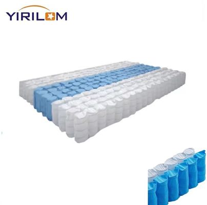 Đơn vị tùy chỉnh đường kính dây 1,8mm kích thước đôi 1-3-5-7 Zone Pocket Spring Unit cho nệm và đồ nội thất
