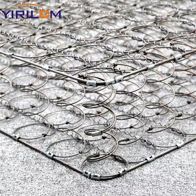 Giá tốt Bộ lò xo Bonnell tùy chỉnh với dây thép carbon cao, 4-8 vòng xoắn và chiều cao lò xo 60-90mm cho nệm trực tuyến