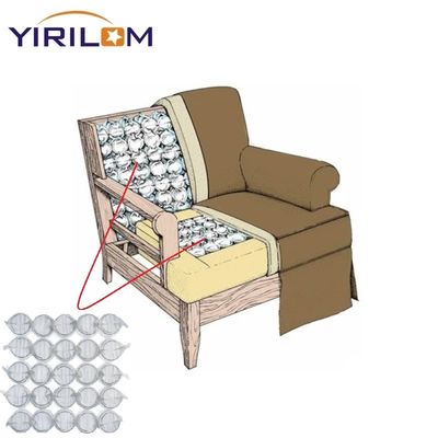 Đơn vị mùa xuân túi ghế sofa tùy chỉnh với dây thép carbon cao và thiết kế hypoallergenic
