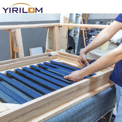 Giá tốt Dây đai đàn hồi sofa polypropylene rộng 5cm tùy chỉnh với băng cao su latex co giãn chống mài mòn cao trực tuyến