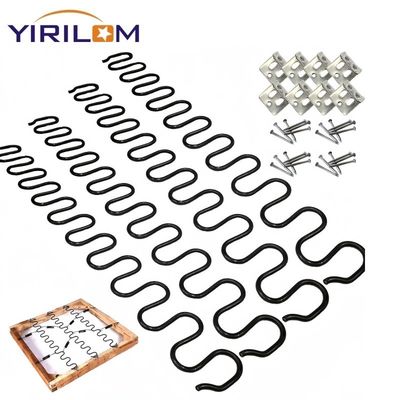 Giá tốt Sofa dây thép carbon cao Zigzag Spring với lớp phủ chống rỉ sét và kích thước tùy chỉnh cho đồ nội thất bọc thép trực tuyến