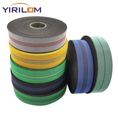 Sofa Webbing 1.4mm-1.5mm Độ dày 75pcs cao su và polypropylene cho yêu cầu của khách hàng