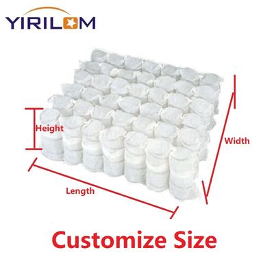 Giá tốt Hình dạng tùy chỉnh Pocket Coil Spring với dây thép carbon cao cho gối ghế sofa (8-10cm chiều cao) trực tuyến