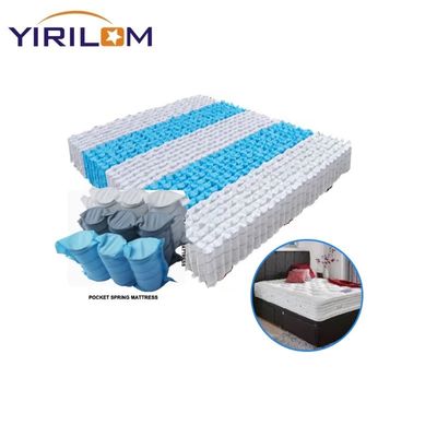 Lò xo túi 5 vùng tùy chỉnh với dây thép carbon cao để hỗ trợ nệm
