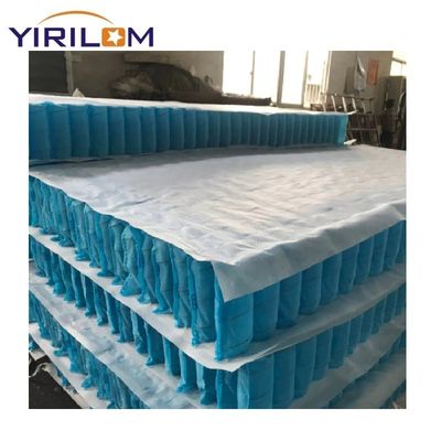 Lò xo túi bằng thép carbon cao 70# với 5~7 vòng và 1/3/5/7 vùng cho sản xuất nệm