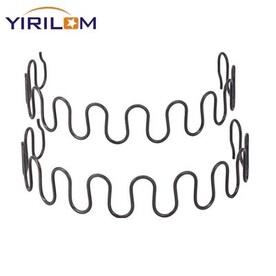 Xuân Zigzag màu đen cho ghế sofa với chiều cao cung tùy chỉnh 16-35mm Chiều rộng và bề mặt điện áp